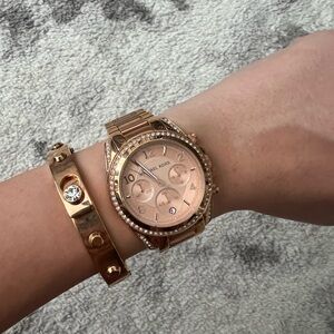 Michael Kors Blair Watch and bracelet